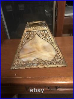 Vintage Slag Glass Lamp Shade